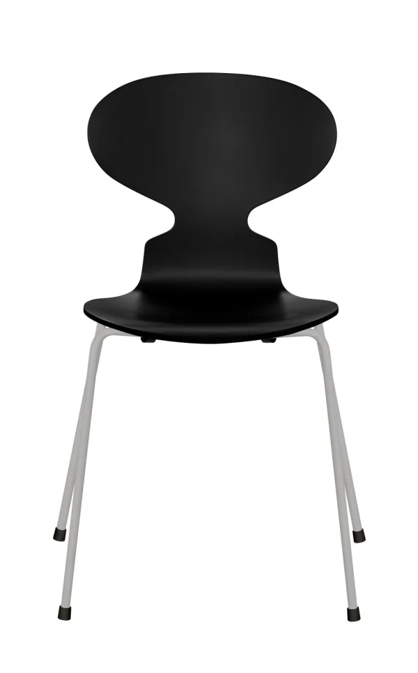 Fritz Hansen Ant Stoel - gelakt - zwart - nine grey