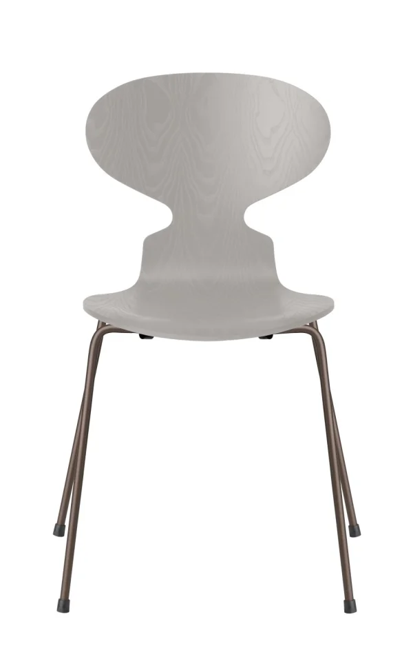 Fritz Hansen Ant Stoel - nine grey - brons