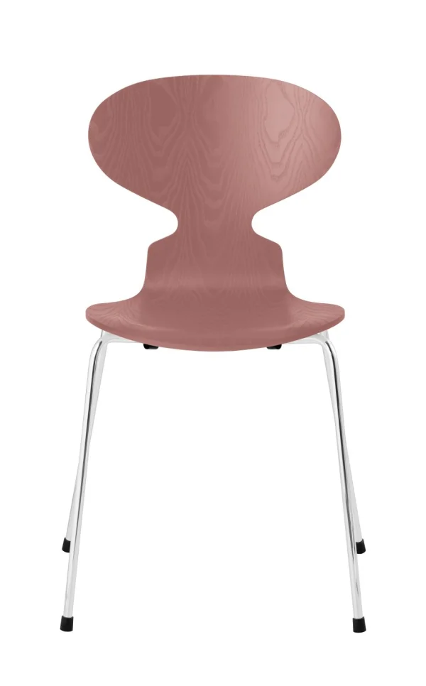 Fritz Hansen Ant Stoel - wild rose - verchroomd