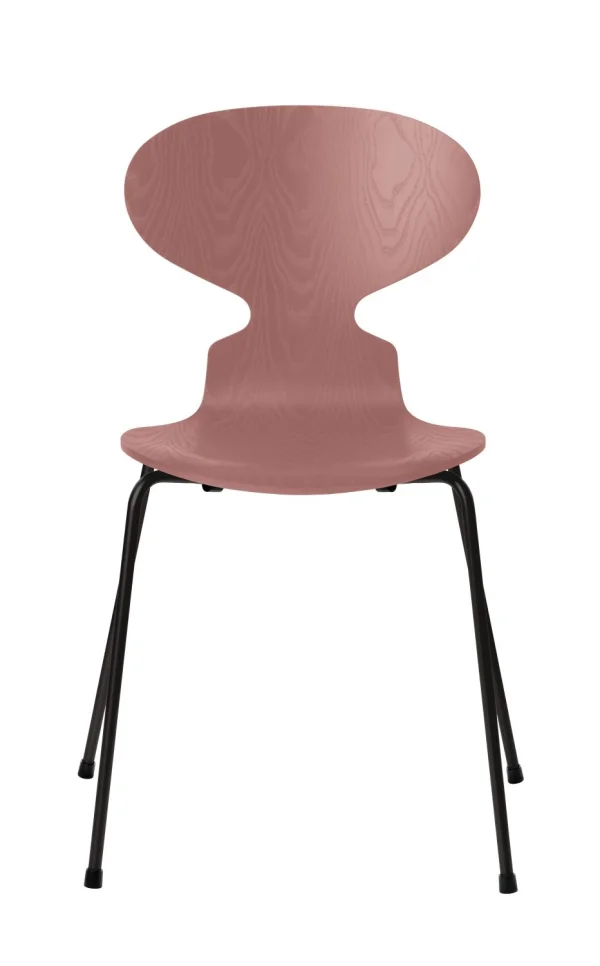 Fritz Hansen Ant Stoel - wild rose - zwart