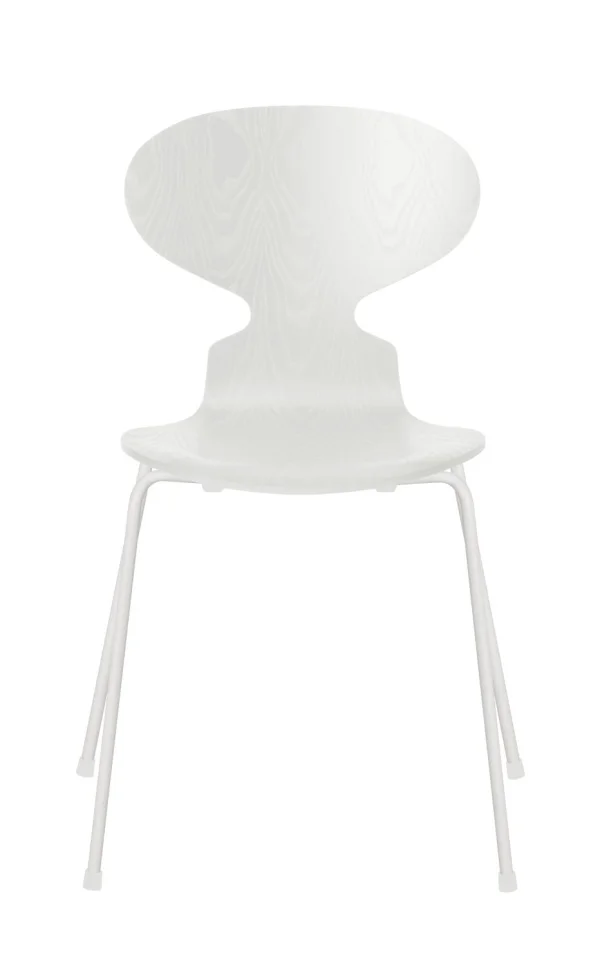 Fritz Hansen Ant Stoel - wit - wit