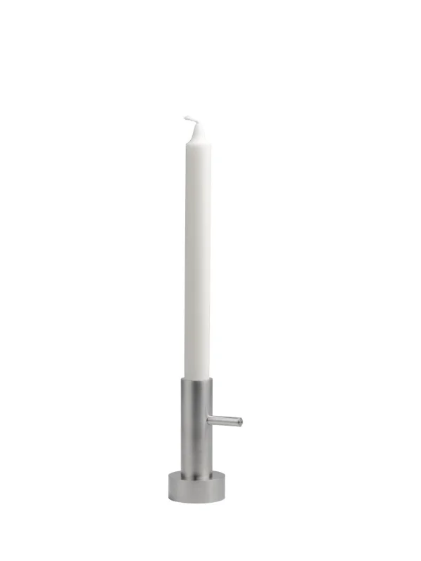 Fritz Hansen Candlestick kandelaar - zilver - S