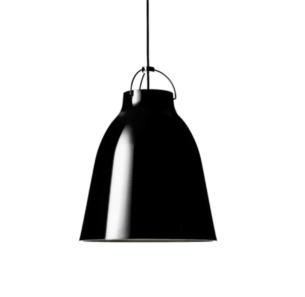 Fritz Hansen Caravaggio BlackBlack hanglamp - Kabellengte 6m - P3=L