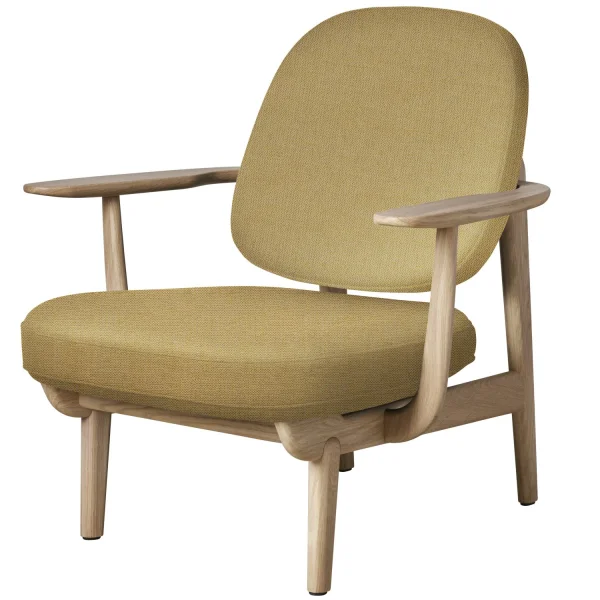 Fritz Hansen Fred Loungefauteuil - JH97 - Christianshavn 1110 - eiken helder gelakt