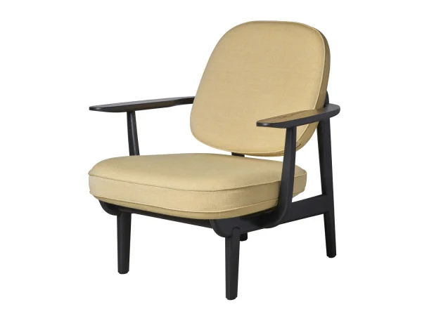 Fritz Hansen Fred Loungefauteuil - JH97 - Christianshavn 1110 - zwart essen