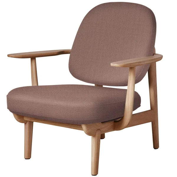 Fritz Hansen Fred Loungefauteuil - JH97 - Christianshavn 1131 - eiken geolied