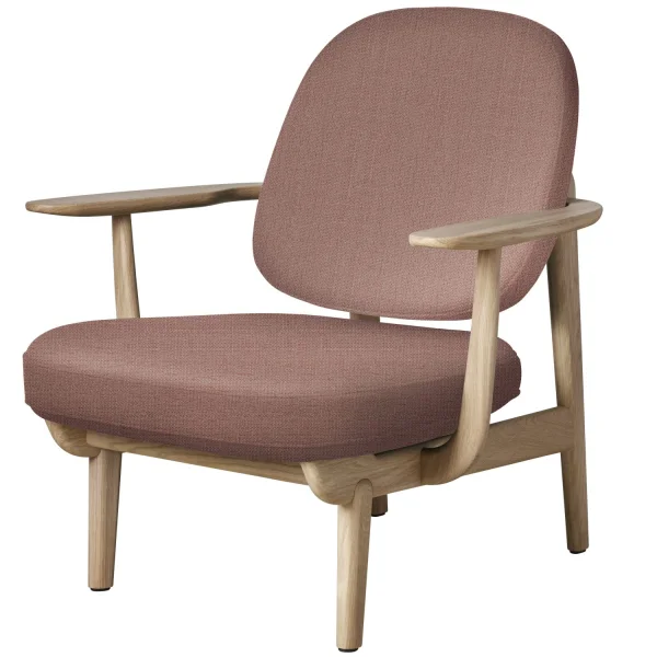 Fritz Hansen Fred Loungefauteuil - JH97 - Christianshavn 1131 - eiken helder gelakt