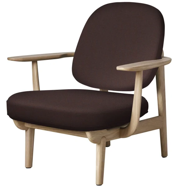 Fritz Hansen Fred Loungefauteuil - JH97 - Christianshavn 1135 - eiken helder gelakt