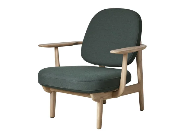 Fritz Hansen Fred Loungefauteuil - JH97 - Christianshavn 116 - zwart essen