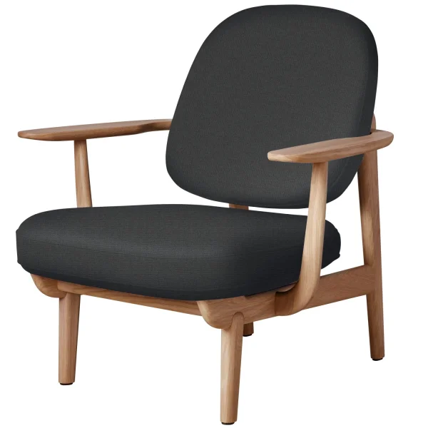 Fritz Hansen Fred Loungefauteuil - JH97 - Christianshavn 1172 - eiken geolied