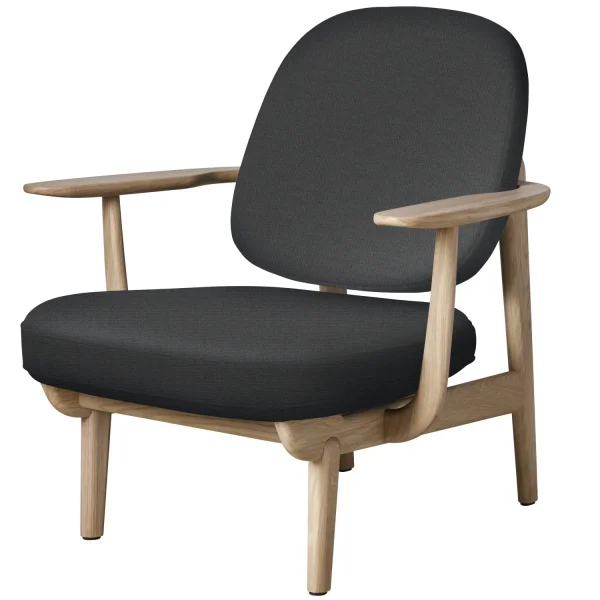 Fritz Hansen Fred Loungefauteuil - JH97 - Christianshavn 1172 - eiken helder gelakt