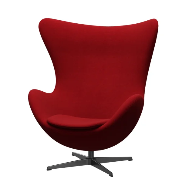 Fritz Hansen Het ei - Hallingdal 674 Klassiek Rood - zwart