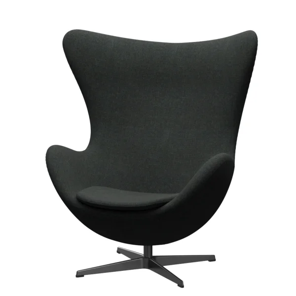 Fritz Hansen Het ei - ReWool 198 zwart/natuur - zwart