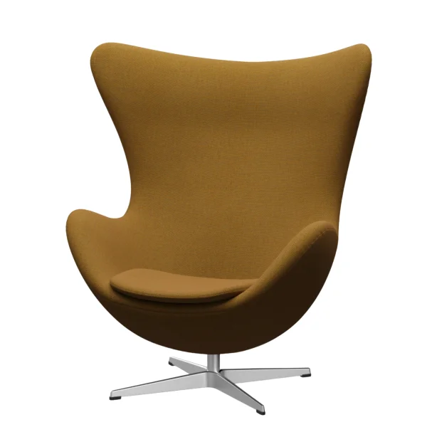 Fritz Hansen Het ei - ReWool 448 saffraan/natuur - aluminium