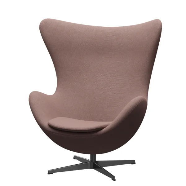 Fritz Hansen Het ei - ReWool 648 lichtroze/natuur - zwart