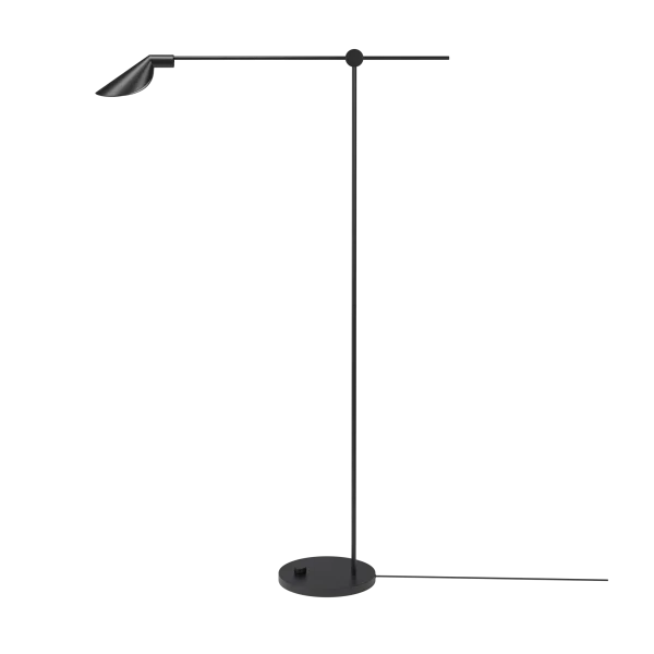 Fritz Hansen MS011 Vloerlamp - PVD zwart