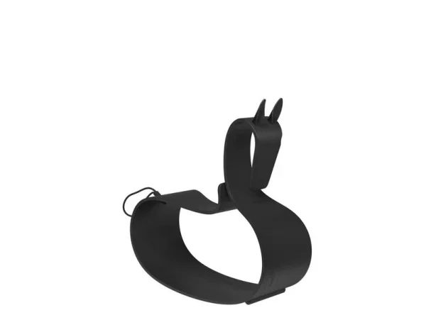 FRITZ HANSEN - Rocking Horse schommelspeelgoed fluweel zwart