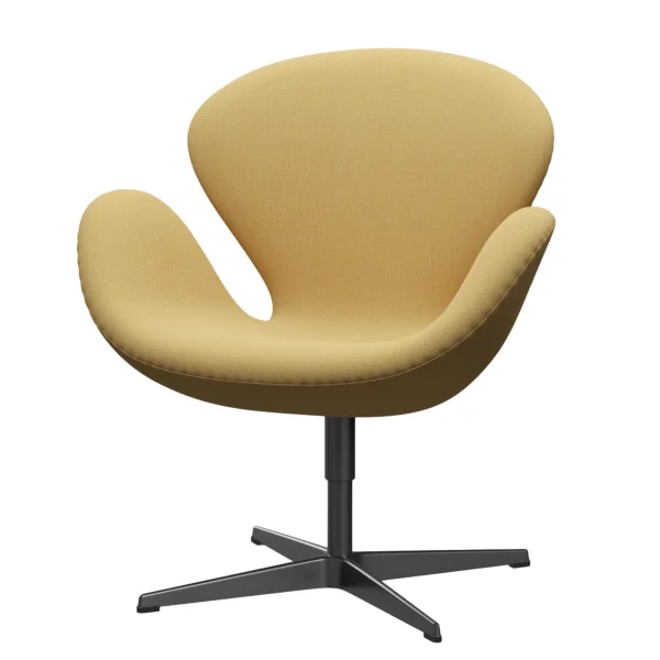 Fritz Hansen Swan Chair - Christianshavn 1110 - zwart