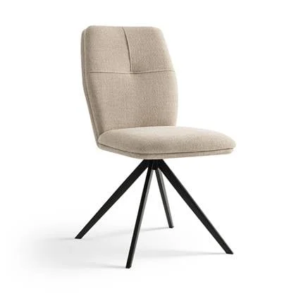 Furnihaus Eetkamerstoelen set van 4 - Emma - Beige - Stof