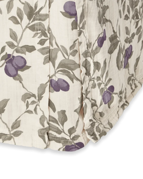 Garbo&Friends Plum Muslin bedrok 140x200x53 cm