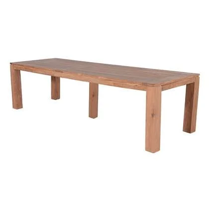 Garden Impressions Tulsa tafel 300x100x76 cm teakhout donker bruin