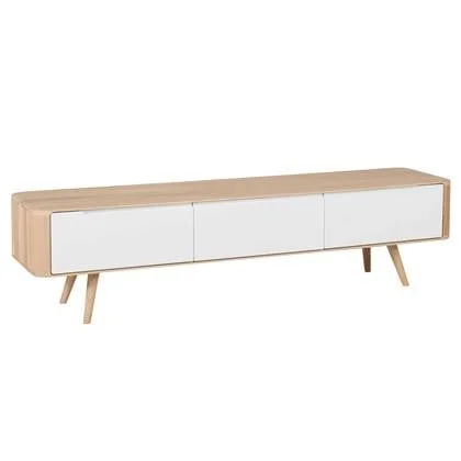 Gazzda Ena dressoir tv-meubel 180x42 whitewash