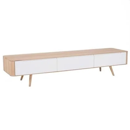 Gazzda Ena dressoir tv-meubel 225x55 whitewash