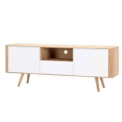 Gazzda Ena dressoir tv-meubel twee 160x42 whitewash