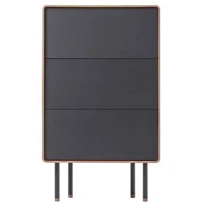 Gazzda Fina ladekast 60x45 natural|zwart