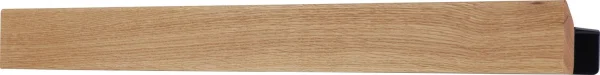 Gejst Flex Rail Wandplank - eiken/zwart - 60 cm