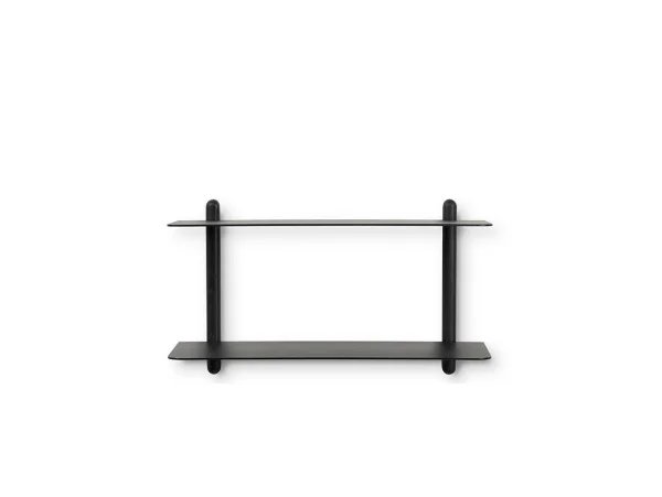 GEJST - Nivo Shelf Large F Zwart Esdoorn/Zwart