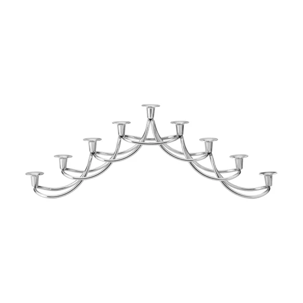 Georg Jensen Harmony menorah kandelaar Roestvrij staal