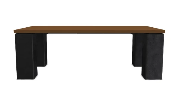 Gervasoni Inout 33/34 Eettafel - antraciet - 210 cm