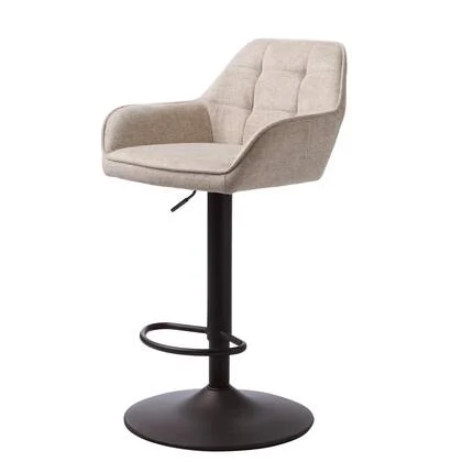 Giga Living - Barkruk Zandkleur - Draaibaar - Nolan - Set van 2