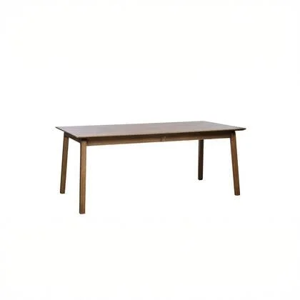 Giga Living - Eettafel Donkerbruin - 95x190-290x75cm - Bari