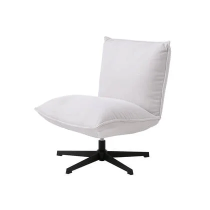 Giga Living - Fauteuil Fraser Lounge Off White Chenille