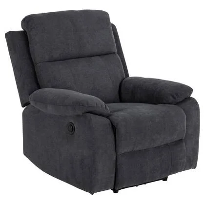 Giga Living - Relaxfauteuil Donkergrijs - 95x90x98cm - Verstelbaar - Rinda