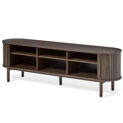 Giga Living - Tv-Meubel Donker Eikenhout - 180x40x55,6cm - Meta