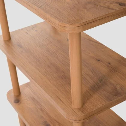 Giga Meubel - Boekenkast Naturel - 80x28x75cm - Step