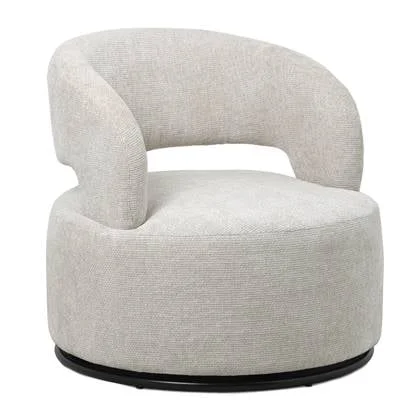 Giga Meubel - Fauteuil Beige Stof|Textiel - Japandi Stijl