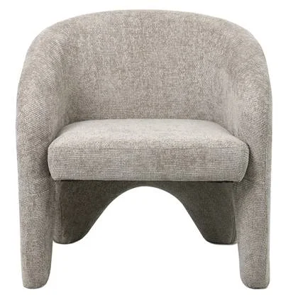 Giga Meubel - Fauteuil Beige - Stof|Textiel - Zithoogte 44cm