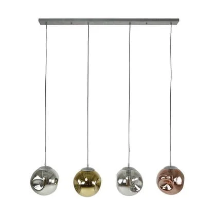 Giga Meubel - Hanglamp Zilver - 130x150x25cm - Stellar
