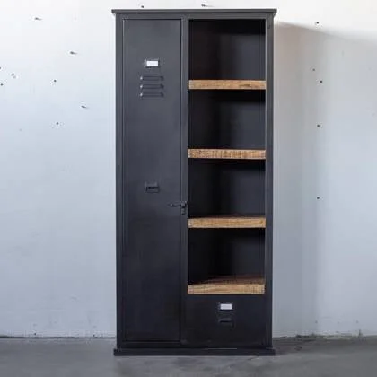 Giga Meubel - Lifestyle Lockerkast Klein Zwart