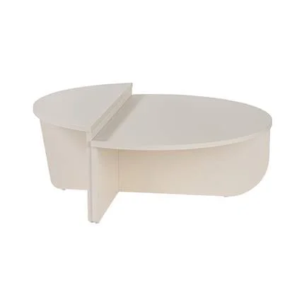 Giga Meubel - Salontafel Rond Wit - 90x90x35cm - Orion