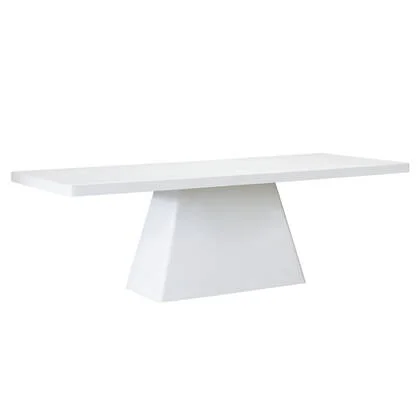 Giga Meubel - Tuintafel Rechthoek 160cm - Wit Eco Composiet - Avia