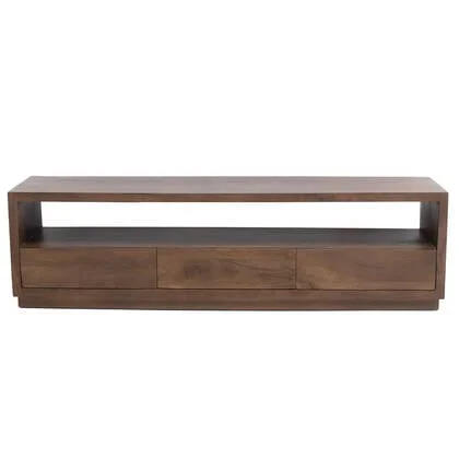 Giga Meubel - Tv-meubel Donkerbruin Hout - 180x40x50cm - Luxurious