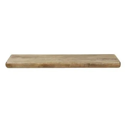 Giga Meubel - Wandplank Naturel Hout - 168x35x10cm - Sleek