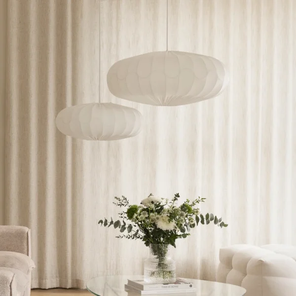 Globen Lighting - Bladverk 70 hanglamp wit 120 cm