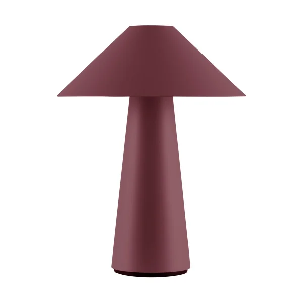 Globen Lighting Cannes draagbare tafellamp Burgundy