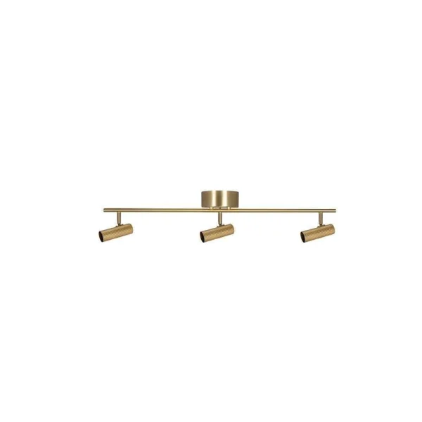 Globen Lighting - Hubble 3 Long Plafondlamp Brushed Brass